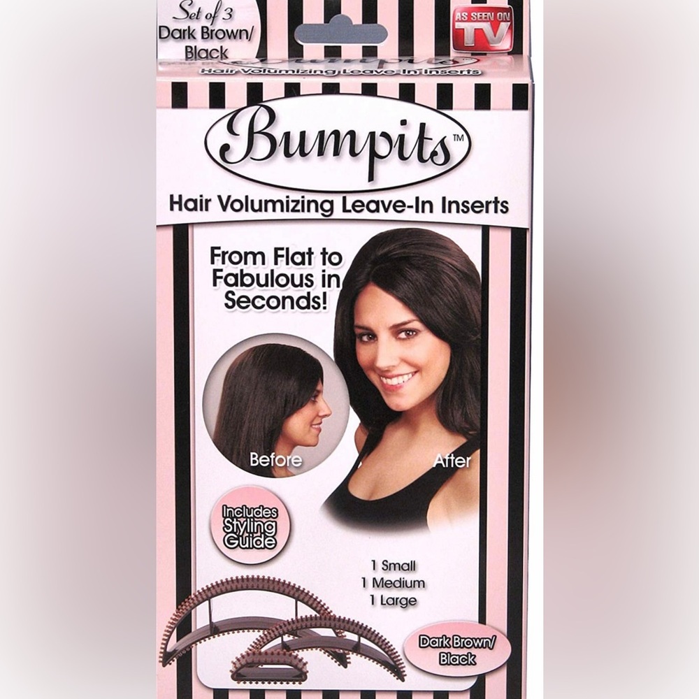 Bumpits - Hair Volumizing Leave-In Incerts - NWOB